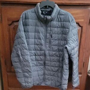 MENS/CLUB ROOM PERFORMANCE/Gray Down Jacket/Light/XL/NWOT